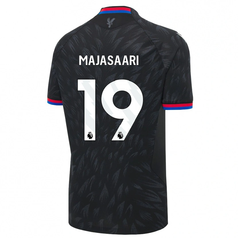 Danxen Herren Milla-Maj Majasaari #19 Schwarz Blau Rot Auswärtstrikot Trikot 2026/27 T-Shirt