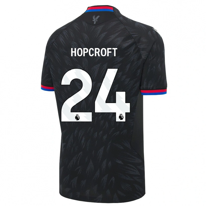 Danxen Herren Shanade Hopcroft #24 Schwarz Blau Rot Auswärtstrikot Trikot 2026/27 T-Shirt