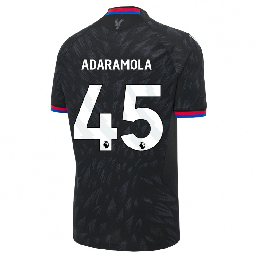 Danxen Herren Tayo Adaramola #45 Schwarz Blau Rot Auswärtstrikot Trikot 2026/27 T-Shirt