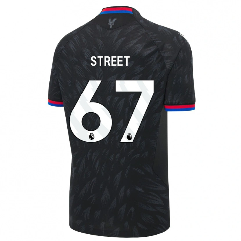 Danxen Herren Rob Street #67 Schwarz Blau Rot Auswärtstrikot Trikot 2026/27 T-Shirt