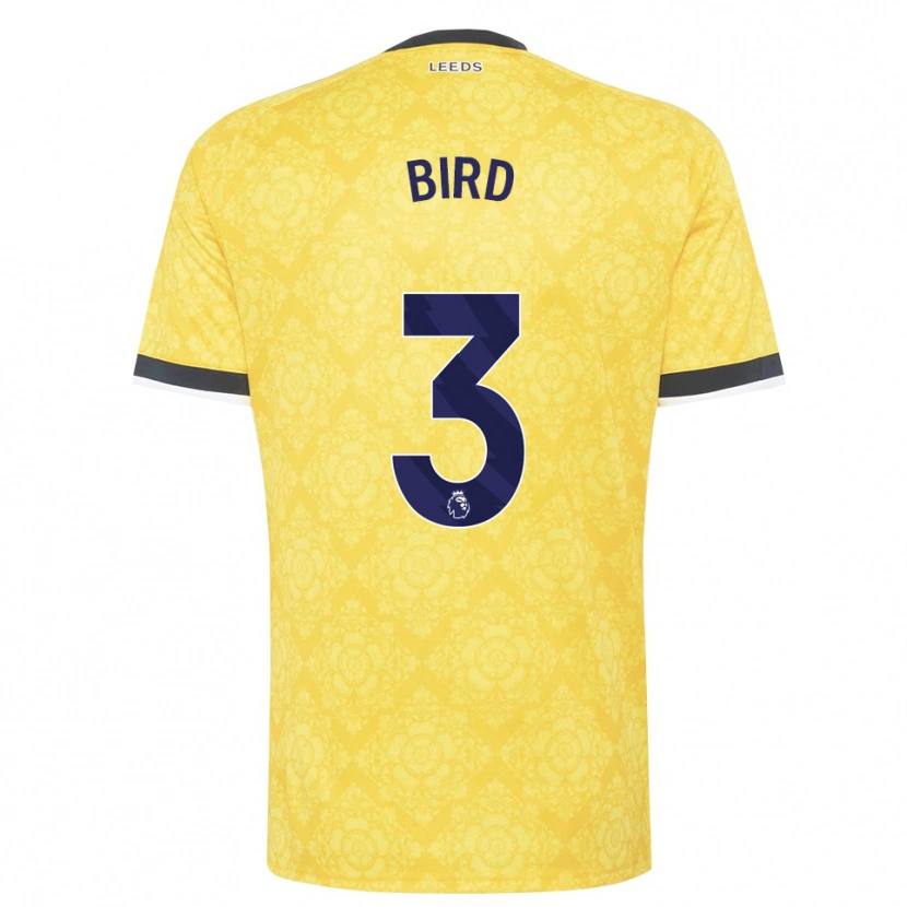Danxen Herren Coban Bird #3 Gelb Weiß Schwarz Auswärtstrikot Trikot 2026/27 T-Shirt