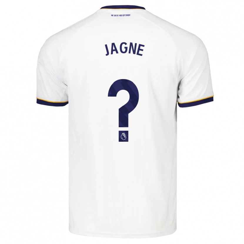 Danxen Herren Imam Jagne #0 Mitternachtsblau Weiß Gelb Auswärtstrikot Trikot 2026/27 T-Shirt