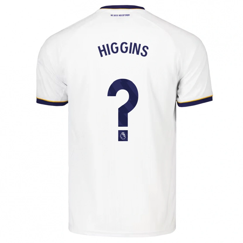 Danxen Herren Liam Higgins #0 Mitternachtsblau Weiß Gelb Auswärtstrikot Trikot 2026/27 T-Shirt
