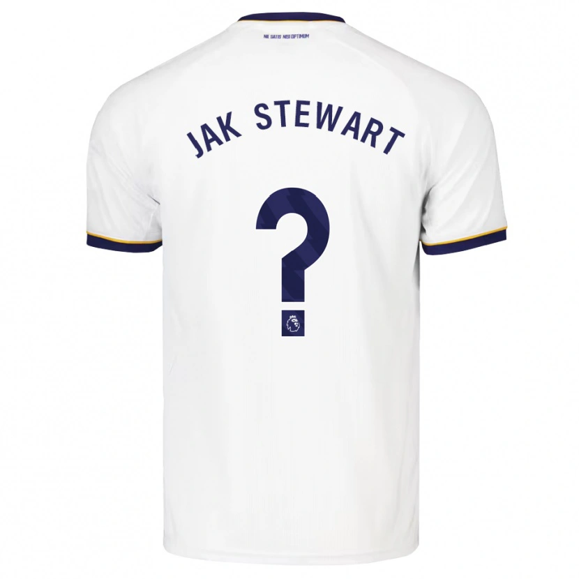 Danxen Herren Jak Stewart #0 Mitternachtsblau Weiß Gelb Auswärtstrikot Trikot 2026/27 T-Shirt