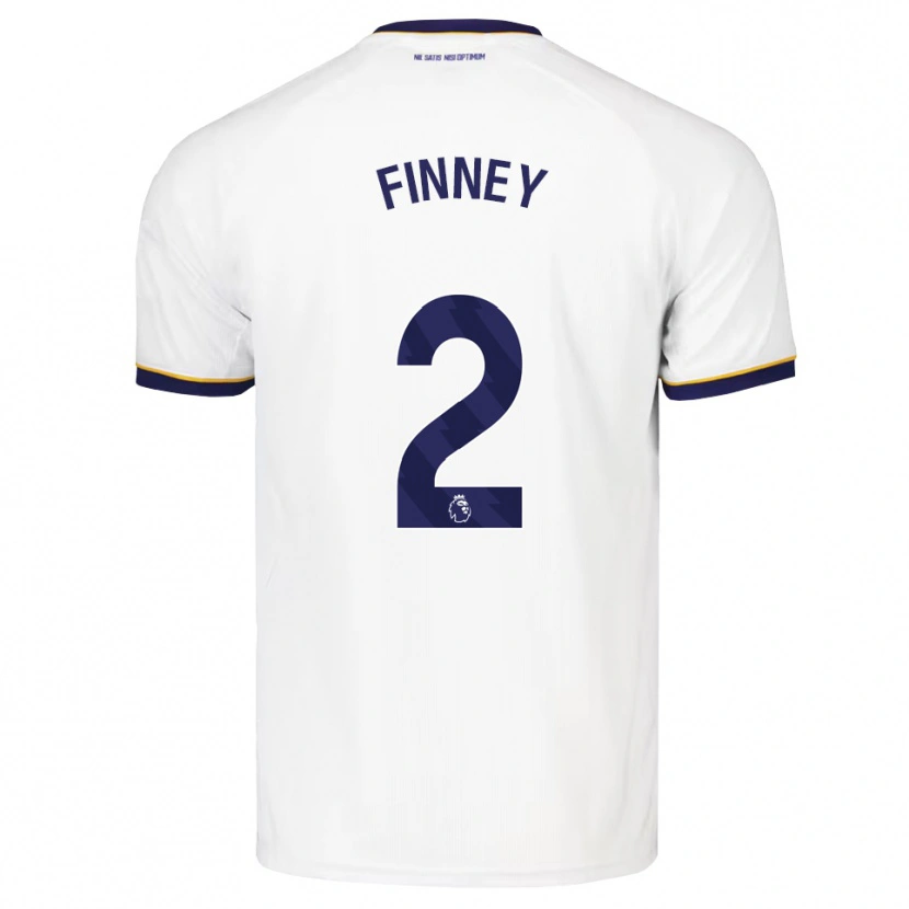 Danxen Herren George Finney #2 Mitternachtsblau Weiß Gelb Auswärtstrikot Trikot 2026/27 T-Shirt