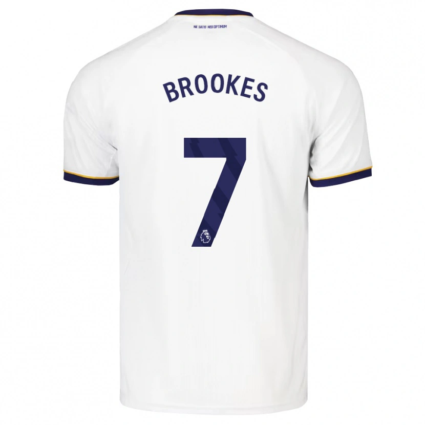 Danxen Herren Harry Brookes #7 Mitternachtsblau Weiß Gelb Auswärtstrikot Trikot 2026/27 T-Shirt