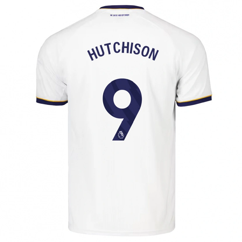 Danxen Herren Kai Hutchison #9 Mitternachtsblau Weiß Gelb Auswärtstrikot Trikot 2026/27 T-Shirt