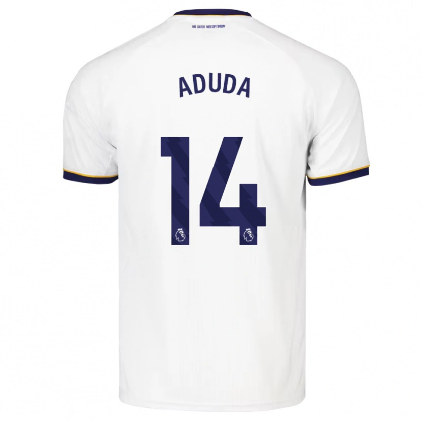 Danxen Herren Rodney Aduda #14 Mitternachtsblau Weiß Gelb Auswärtstrikot Trikot 2026/27 T-Shirt