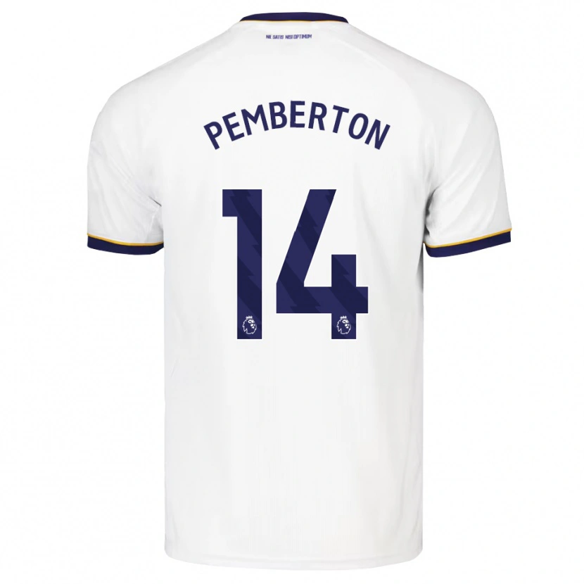 Danxen Herren Dafi-Tomos Pemberton #14 Mitternachtsblau Weiß Gelb Auswärtstrikot Trikot 2026/27 T-Shirt