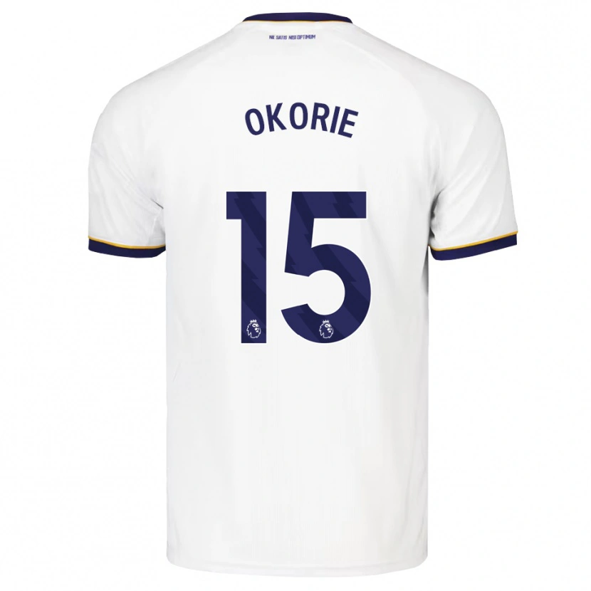 Danxen Herren Levi Okorie #15 Mitternachtsblau Weiß Gelb Auswärtstrikot Trikot 2026/27 T-Shirt