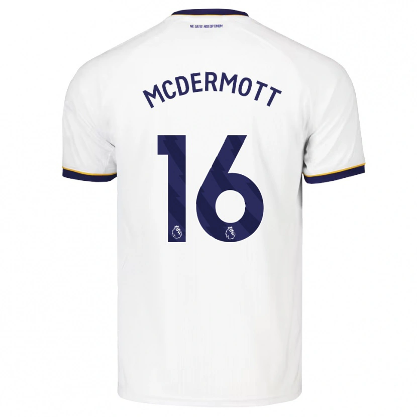 Danxen Herren Tom Mcdermott #16 Mitternachtsblau Weiß Gelb Auswärtstrikot Trikot 2026/27 T-Shirt