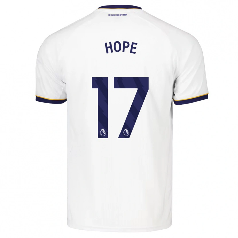 Danxen Herren Lucy Hope #17 Mitternachtsblau Weiß Gelb Auswärtstrikot Trikot 2026/27 T-Shirt