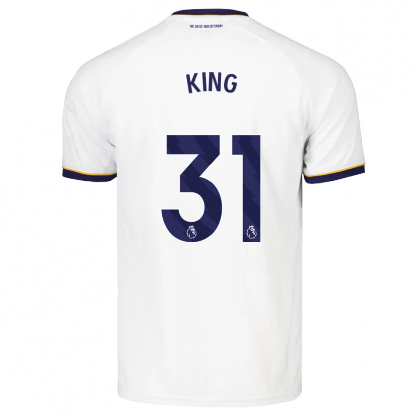 Danxen Herren Tom King #31 Mitternachtsblau Weiß Gelb Auswärtstrikot Trikot 2026/27 T-Shirt