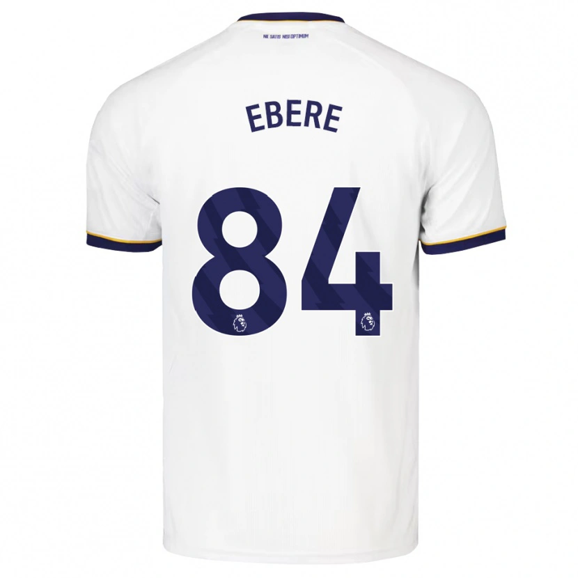 Danxen Herren Coby Ebere #84 Mitternachtsblau Weiß Gelb Auswärtstrikot Trikot 2026/27 T-Shirt