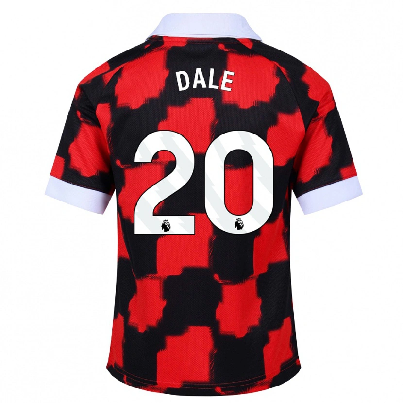 Danxen Herren Olivia Dale #20 Rot Weiß Schwarz Auswärtstrikot Trikot 2026/27 T-Shirt