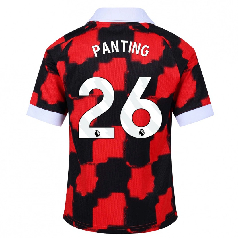 Danxen Herren Rachel Panting #26 Rot Weiß Schwarz Auswärtstrikot Trikot 2026/27 T-Shirt