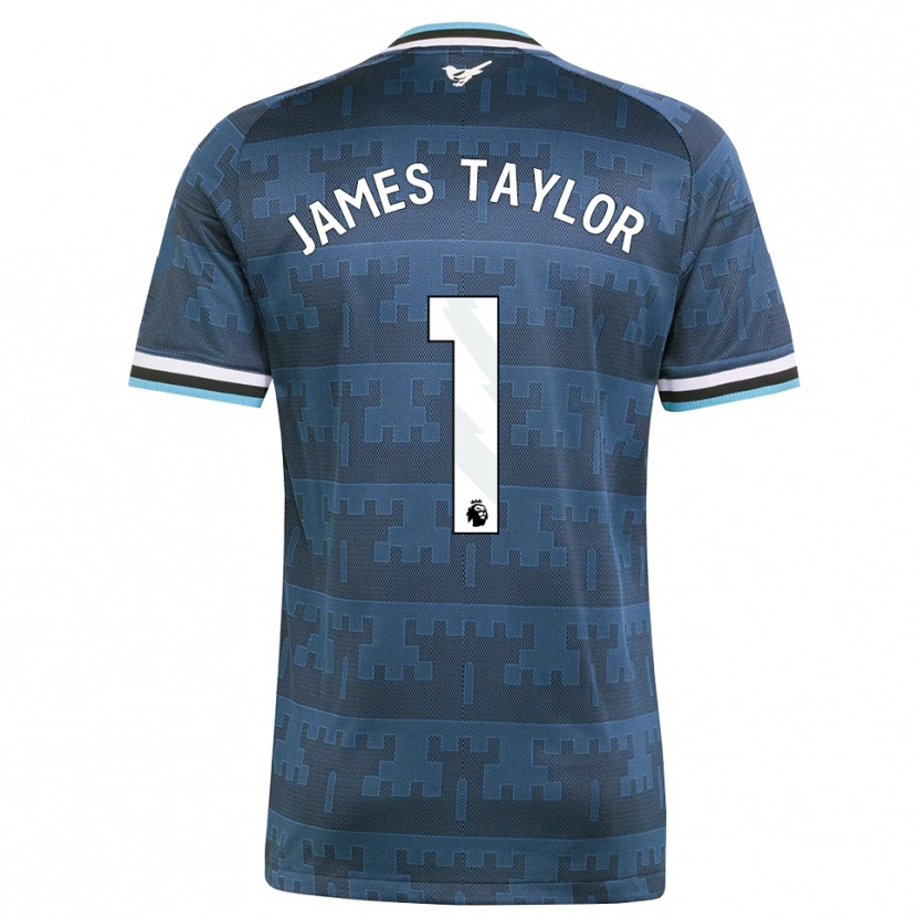 Danxen Herren James Taylor #1 Gelb Schwarz Blau Auswärtstrikot Trikot 2026/27 T-Shirt