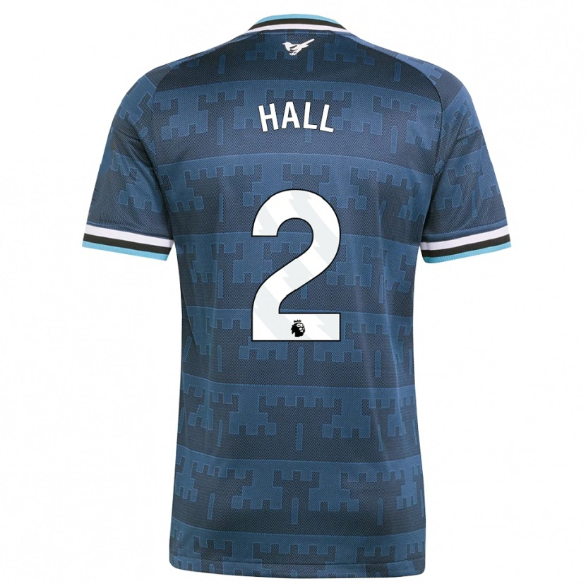 Danxen Herren Eli Hall #2 Gelb Schwarz Blau Auswärtstrikot Trikot 2026/27 T-Shirt
