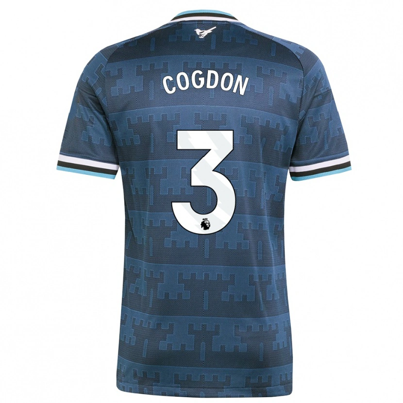Danxen Herren Jude Cogdon #3 Gelb Schwarz Blau Auswärtstrikot Trikot 2026/27 T-Shirt