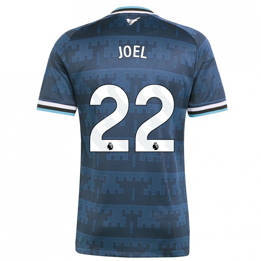 Danxen Herren Lois Joel #22 Gelb Schwarz Blau Auswärtstrikot Trikot 2026/27 T-Shirt