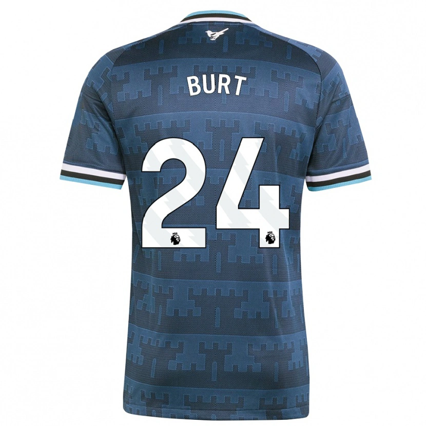 Danxen Herren Daisy Burt #24 Gelb Schwarz Blau Auswärtstrikot Trikot 2026/27 T-Shirt