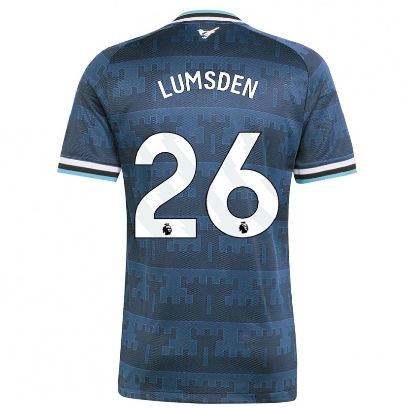 Danxen Herren Beth Lumsden #26 Gelb Schwarz Blau Auswärtstrikot Trikot 2026/27 T-Shirt