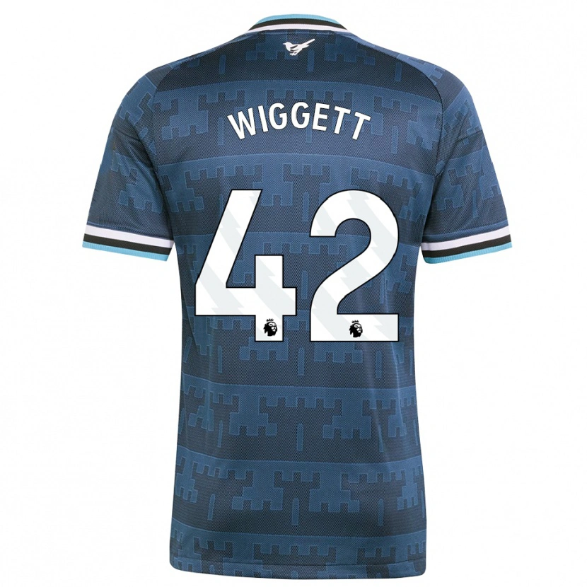 Danxen Herren Charlie Wiggett #42 Gelb Schwarz Blau Auswärtstrikot Trikot 2026/27 T-Shirt