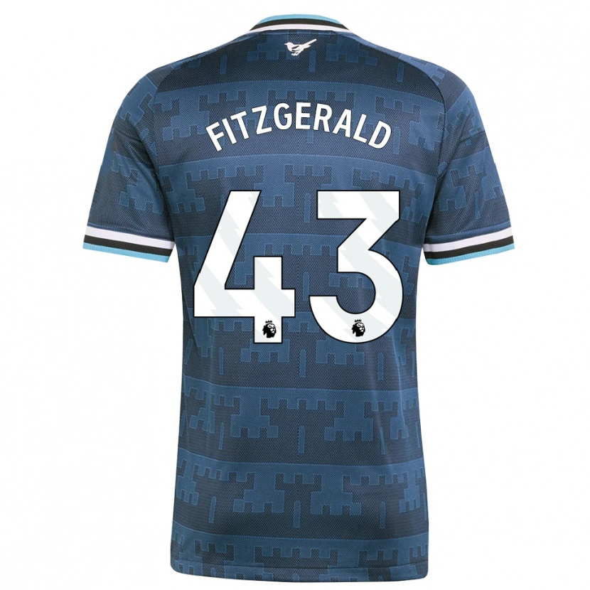 Danxen Herren Kyle Fitzgerald #43 Gelb Schwarz Blau Auswärtstrikot Trikot 2026/27 T-Shirt