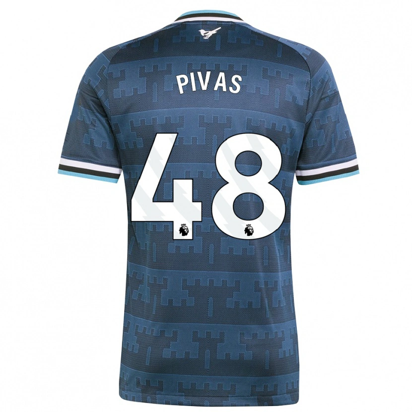 Danxen Herren Miodrag Pivaš #48 Gelb Schwarz Blau Auswärtstrikot Trikot 2026/27 T-Shirt