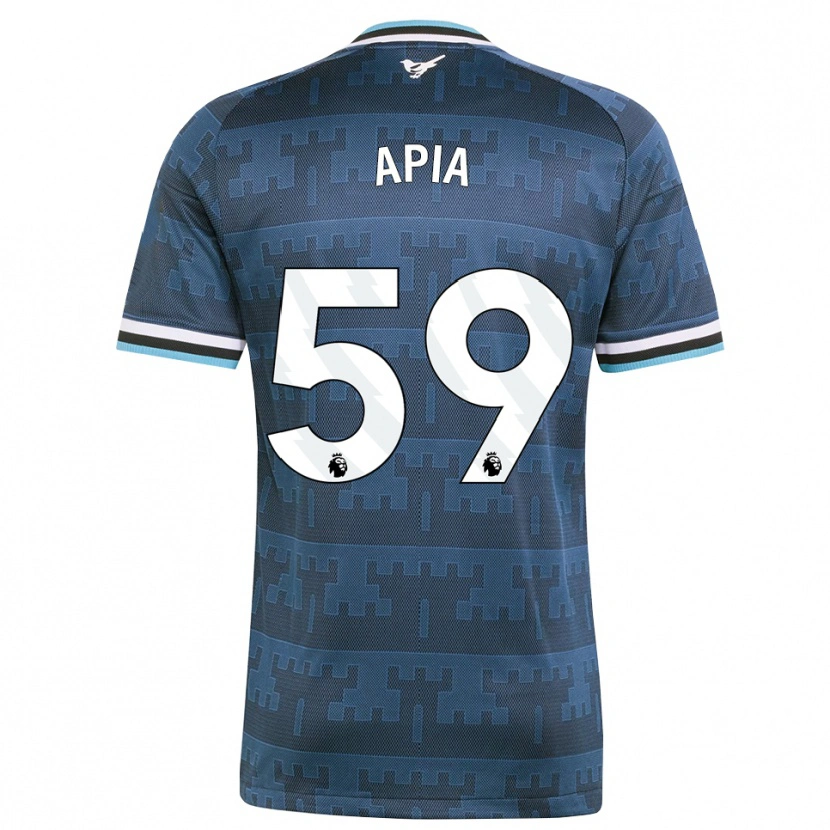 Danxen Herren Aaron Epia #59 Gelb Schwarz Blau Auswärtstrikot Trikot 2026/27 T-Shirt