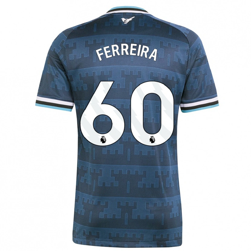 Danxen Herren Matheos Ferreira #60 Gelb Schwarz Blau Auswärtstrikot Trikot 2026/27 T-Shirt