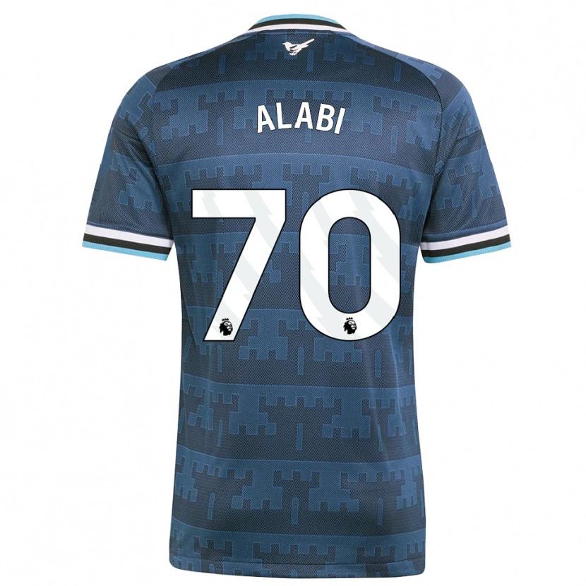 Danxen Herren Sam Alabi #70 Gelb Schwarz Blau Auswärtstrikot Trikot 2026/27 T-Shirt
