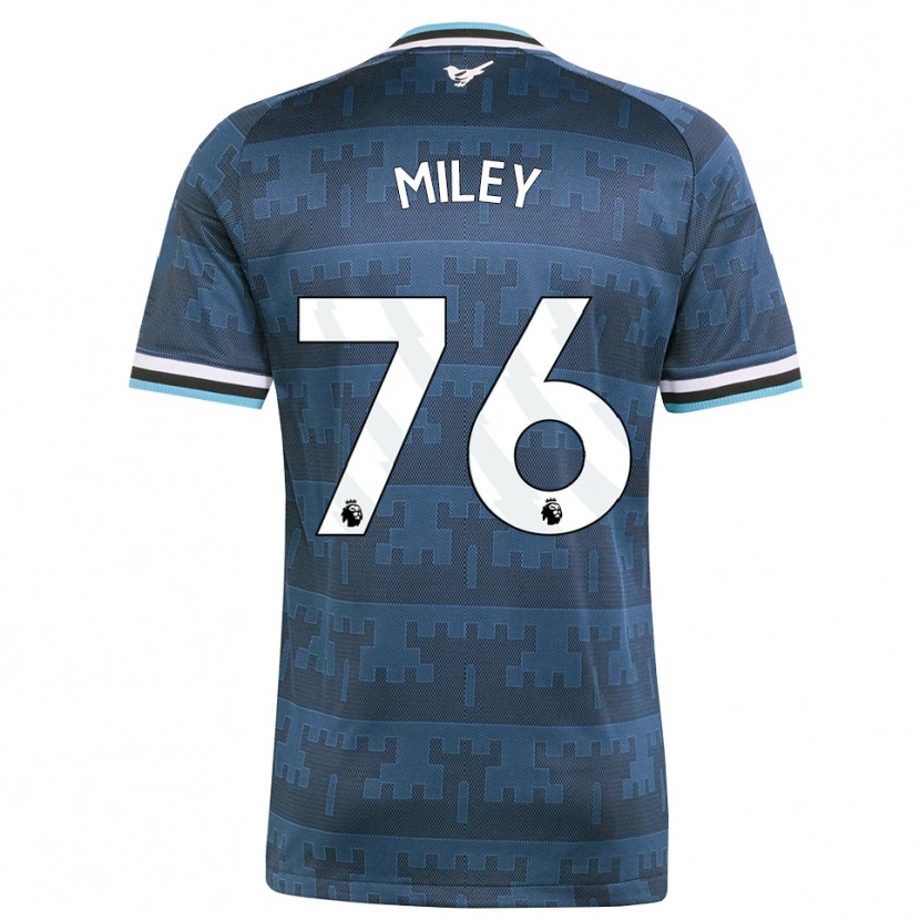 Danxen Herren Mason Miley #76 Gelb Schwarz Blau Auswärtstrikot Trikot 2026/27 T-Shirt