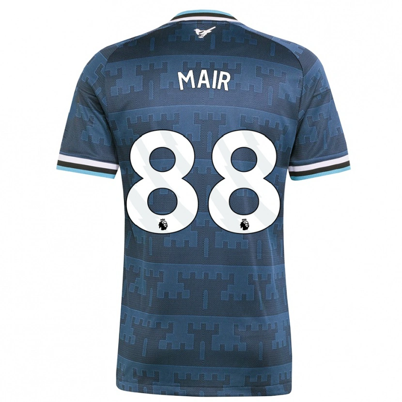 Danxen Herren George Mair #88 Gelb Schwarz Blau Auswärtstrikot Trikot 2026/27 T-Shirt