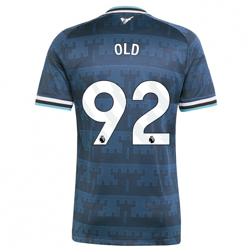 Danxen Herren Thomas Old #92 Gelb Schwarz Blau Auswärtstrikot Trikot 2026/27 T-Shirt