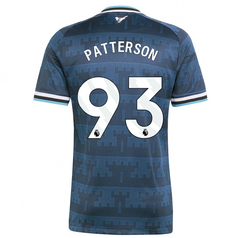 Danxen Herren Jack Patterson #93 Gelb Schwarz Blau Auswärtstrikot Trikot 2026/27 T-Shirt