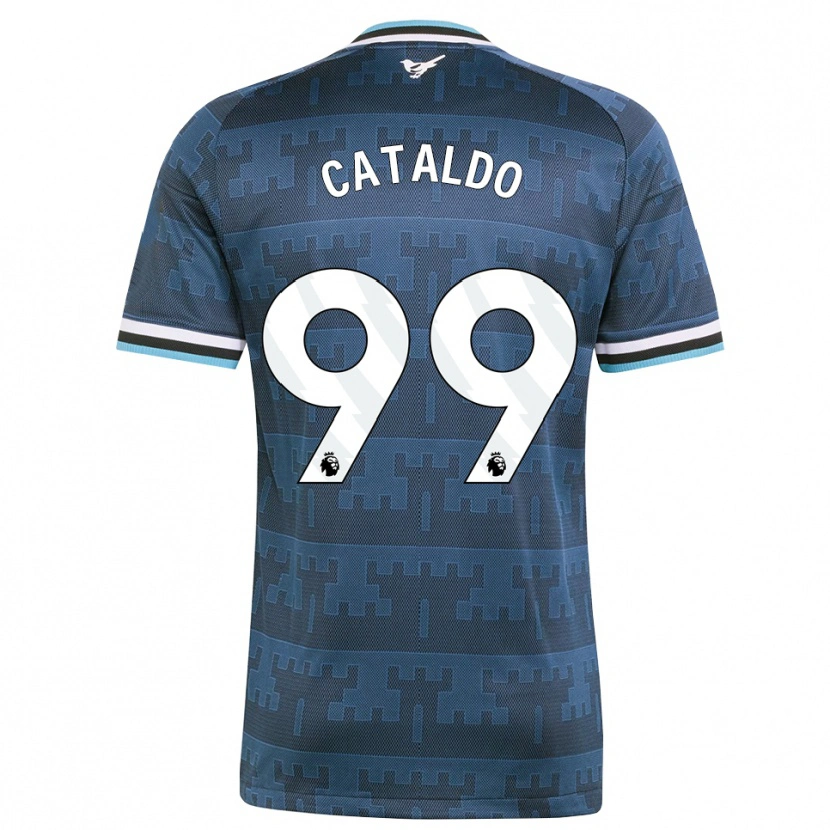 Danxen Herren Lia Cataldo #99 Gelb Schwarz Blau Auswärtstrikot Trikot 2026/27 T-Shirt