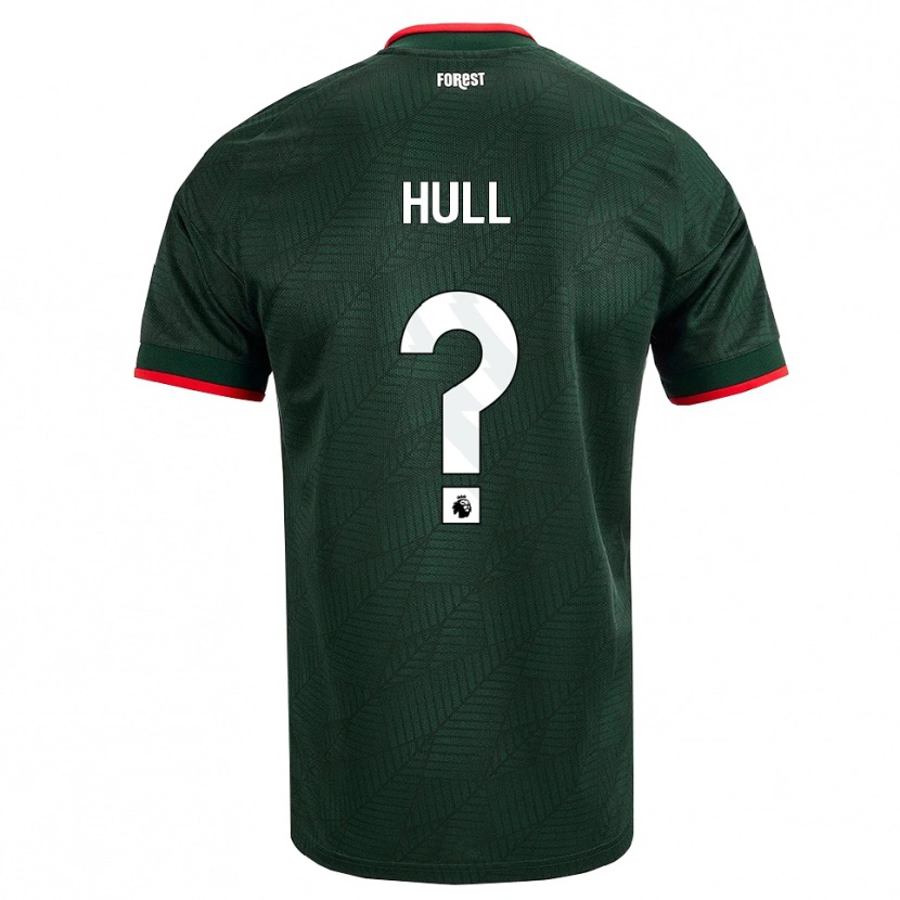 Danxen Herren Ethan Hull #0 Dunkelgrün Rot Auswärtstrikot Trikot 2026/27 T-Shirt