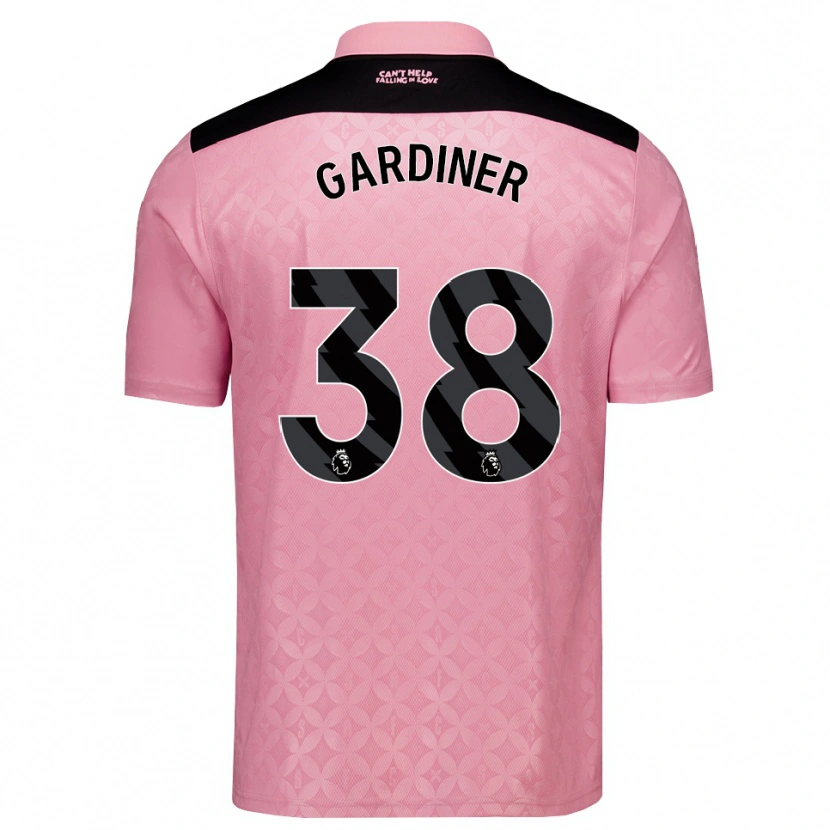 Danxen Herren Harry Gardiner #38 Hellrosa Schwarz Auswärtstrikot Trikot 2026/27 T-Shirt