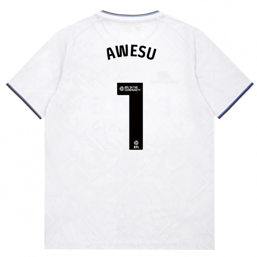 Danxen Herren Lanre Awesu #1 Burgund Weiß Auswärtstrikot Trikot 2026/27 T-Shirt
