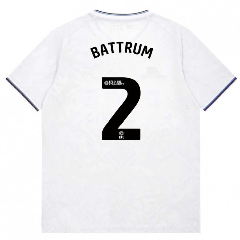 Danxen Herren Ryan Battrum #2 Burgund Weiß Auswärtstrikot Trikot 2026/27 T-Shirt