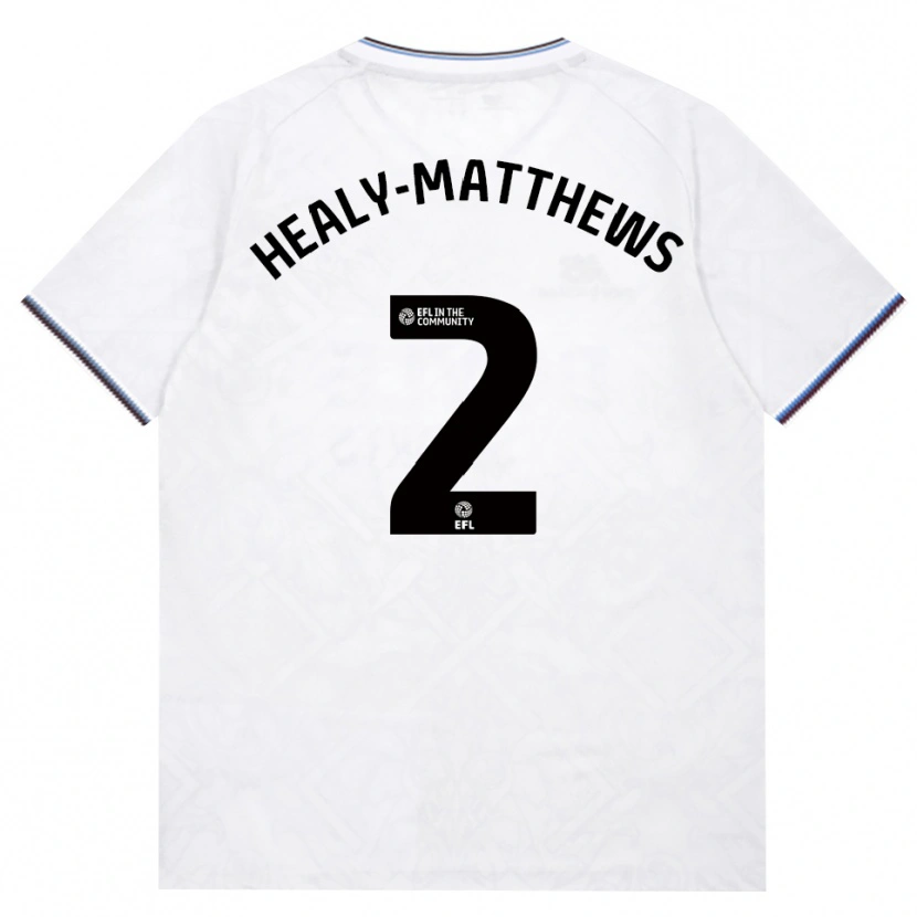 Danxen Herren Kyle Healy-Matthews #2 Burgund Weiß Auswärtstrikot Trikot 2026/27 T-Shirt