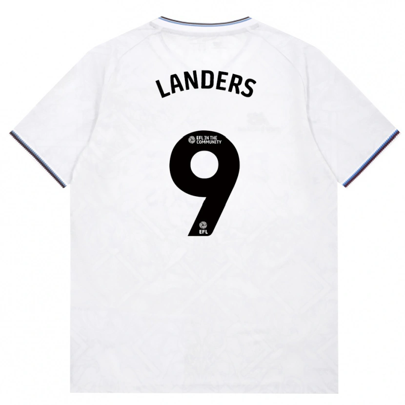 Danxen Herren Josh Landers #9 Burgund Weiß Auswärtstrikot Trikot 2026/27 T-Shirt