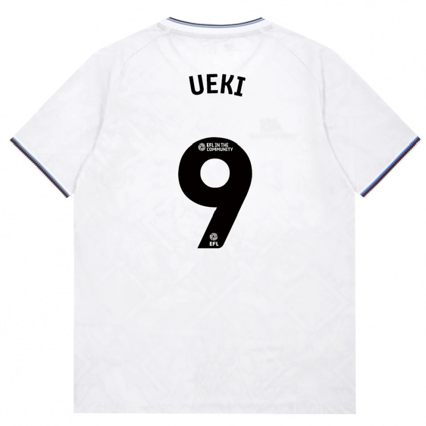Danxen Herren Riko Ueki #9 Burgund Weiß Auswärtstrikot Trikot 2026/27 T-Shirt
