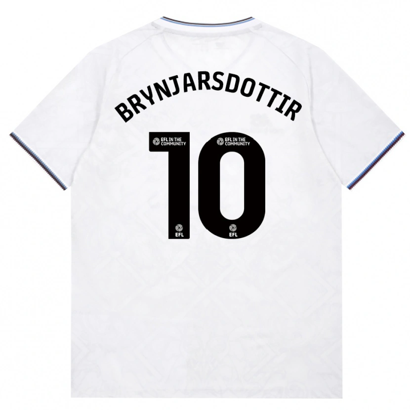 Danxen Herren Dagný Brynjarsdóttir #10 Burgund Weiß Auswärtstrikot Trikot 2026/27 T-Shirt