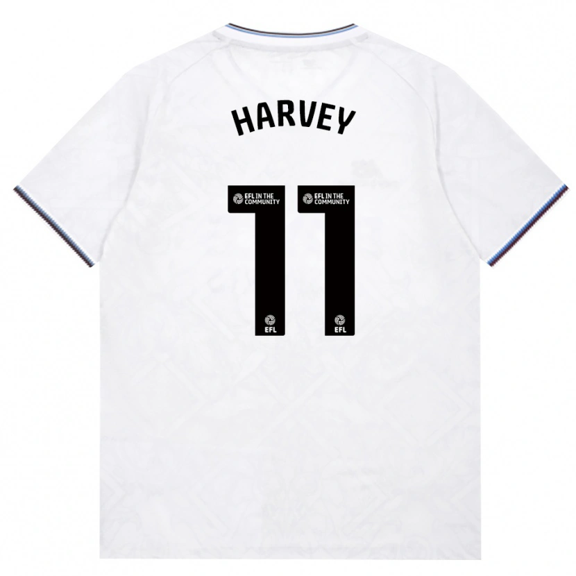 Danxen Herren Ros Harvey #11 Burgund Weiß Auswärtstrikot Trikot 2026/27 T-Shirt