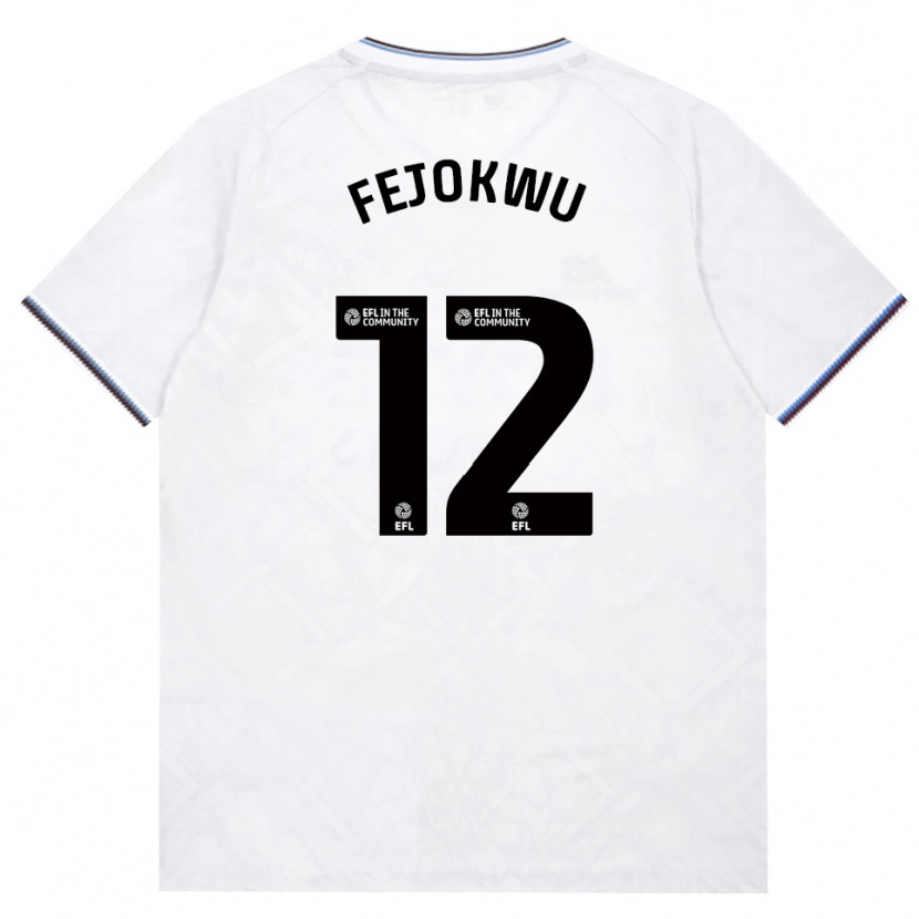 Danxen Herren Emmanuel Fejokwu #12 Burgund Weiß Auswärtstrikot Trikot 2026/27 T-Shirt