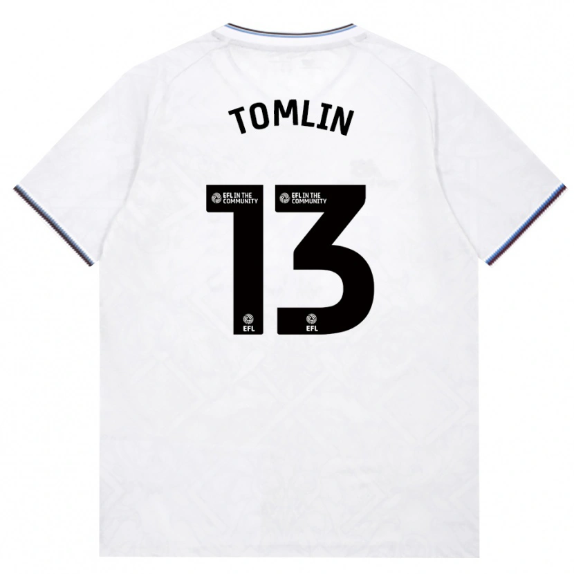 Danxen Herren Jack Tomlin #13 Burgund Weiß Auswärtstrikot Trikot 2026/27 T-Shirt