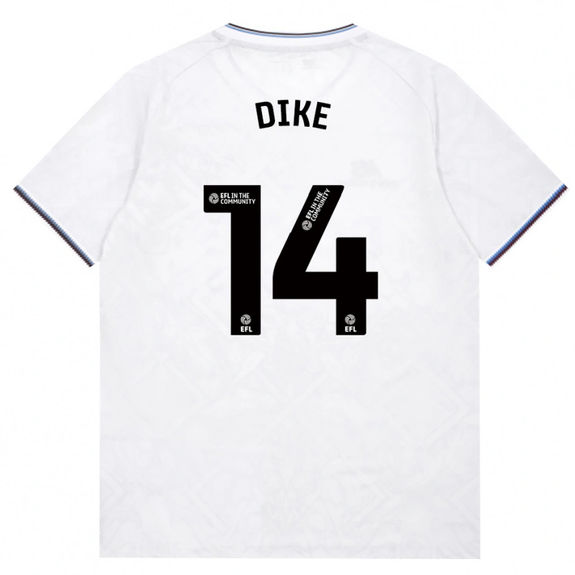 Danxen Herren Lewis Dike #14 Burgund Weiß Auswärtstrikot Trikot 2026/27 T-Shirt