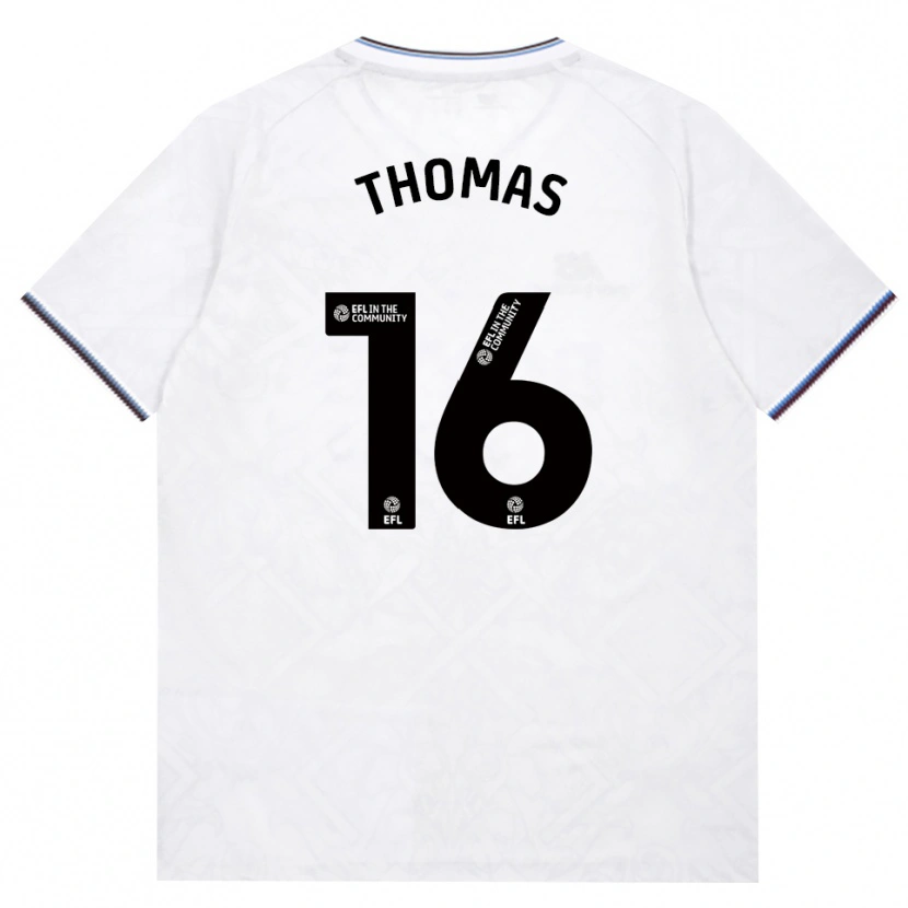 Danxen Herren Isaac Thomas #16 Burgund Weiß Auswärtstrikot Trikot 2026/27 T-Shirt